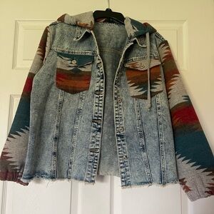 Aztec Jean Jacket